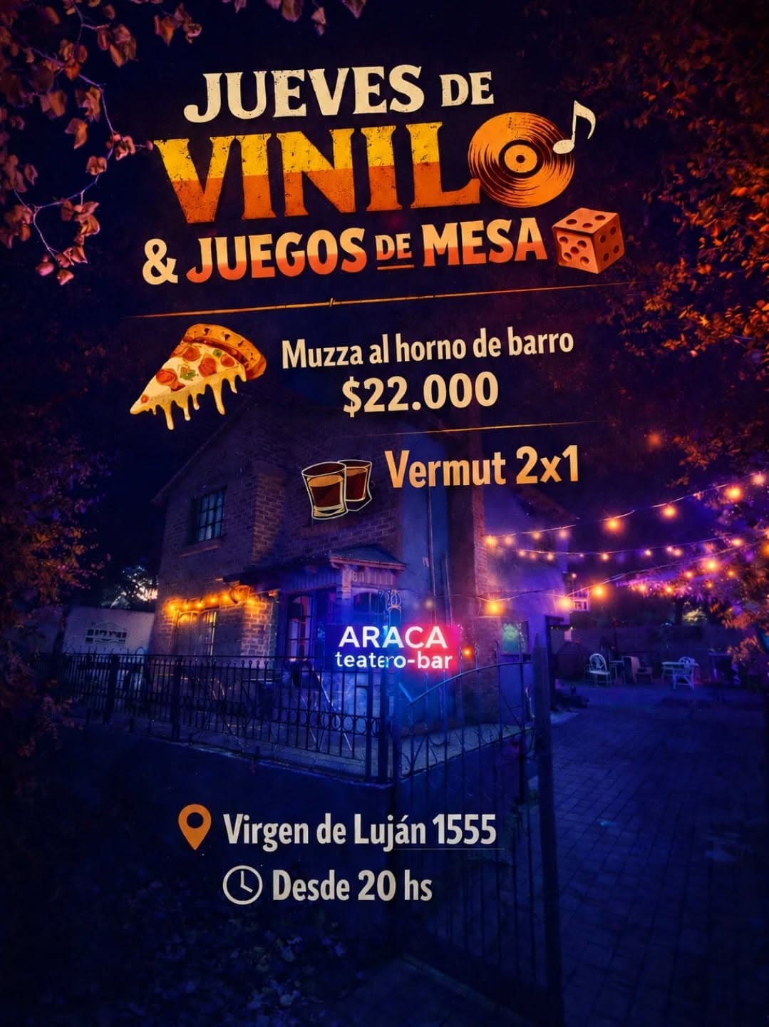 Jueves de vinilo y juegos de mesa